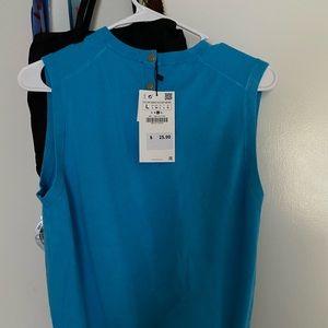 ZARA High Neck Knit Tank